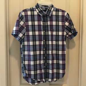American Eagle Plaid Button Down